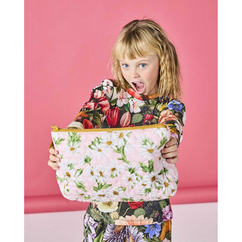 Kip&Co Sweet Daisy Quilted Cotton Toiletry Purse image number 2